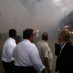 Gov. Christie outside of Lucky Leo's Casino. Image Taken From: twitter.com/GovChristie