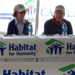 Rosalynn and Jimmy Carter sit and reflect on the work they have done. Photo Credit: Pat Layton