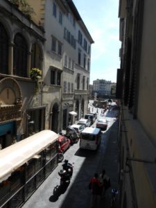 Another look down a narrow Florence alleyway. By Rachel Kenny. 