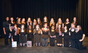 A group shot of the student performers. By Amanda Gruber. 